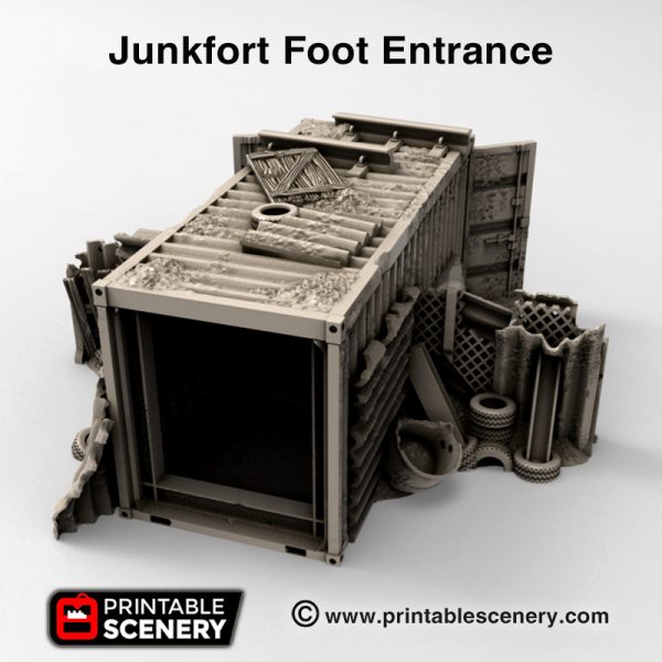 Junkfort Foot Entrance