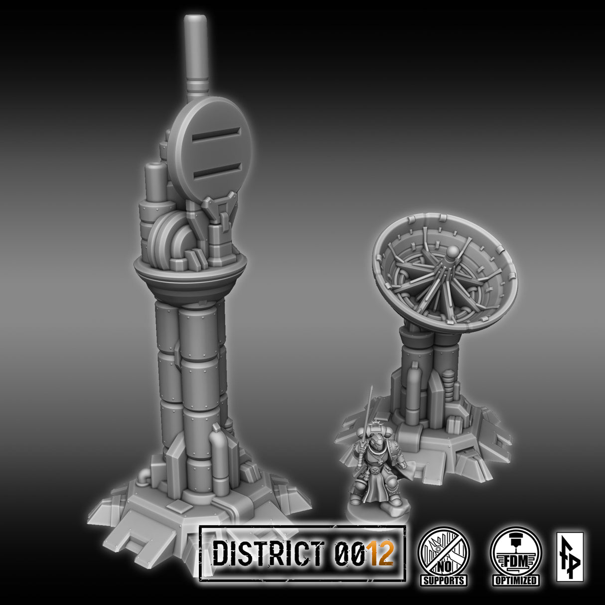 District 0012 Radio Towers