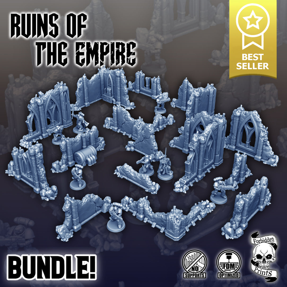 Ruins of the Empire Scatter Terrain