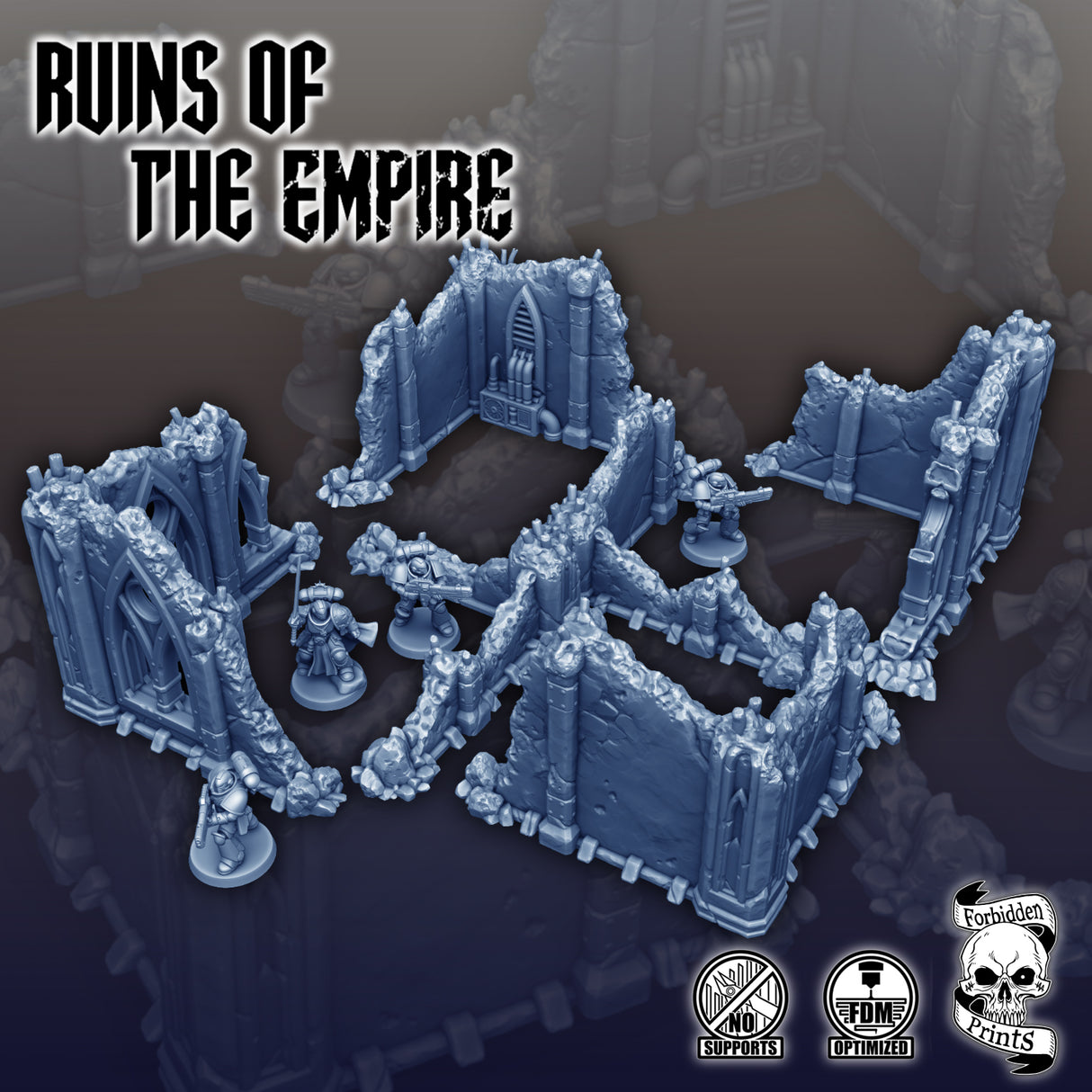 Ruins of the Empire Scatter Terrain