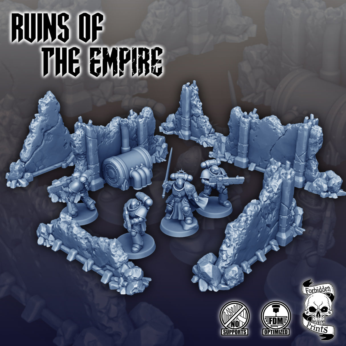 Ruins of the Empire Scatter Terrain