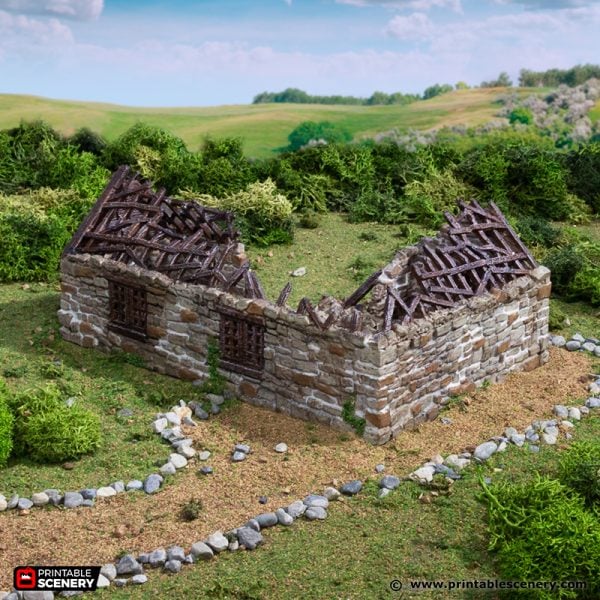 Ruined Highland Stone Barn