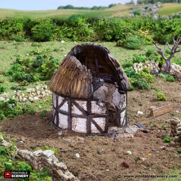 Ruined Small Round House